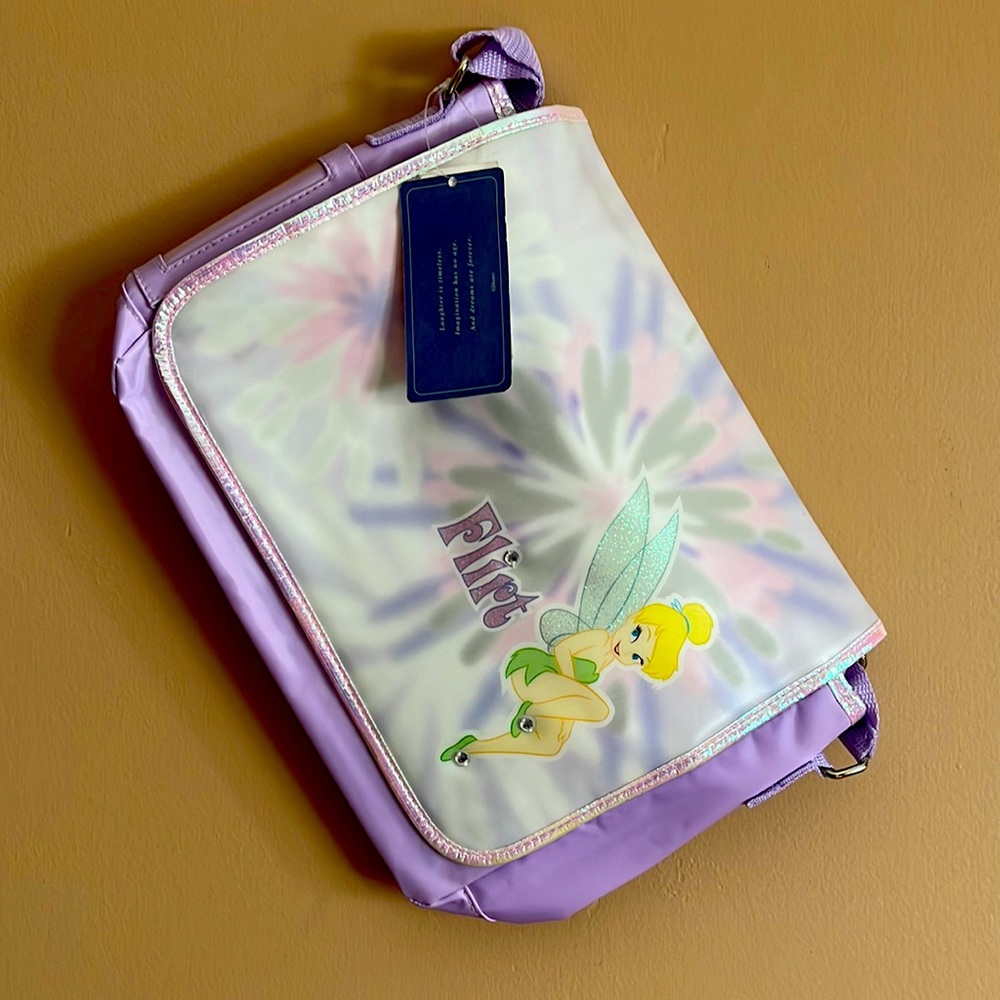 Disney Tinkerbell Crossbody Bag New Old Stock